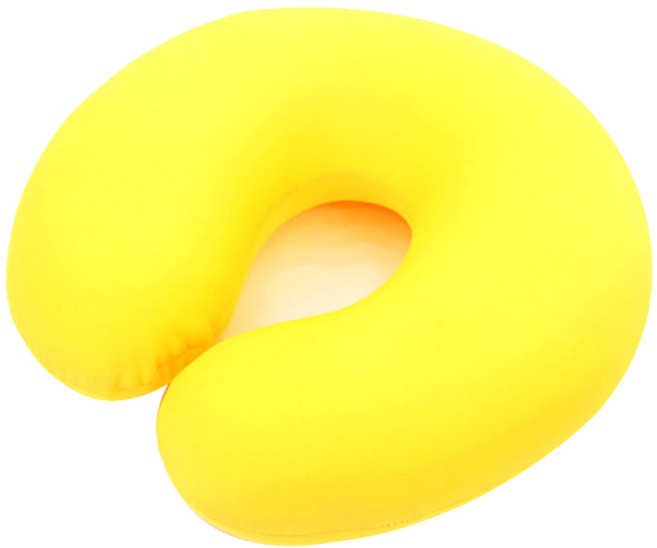 소프트 비즈 목쿠션, 옐로우