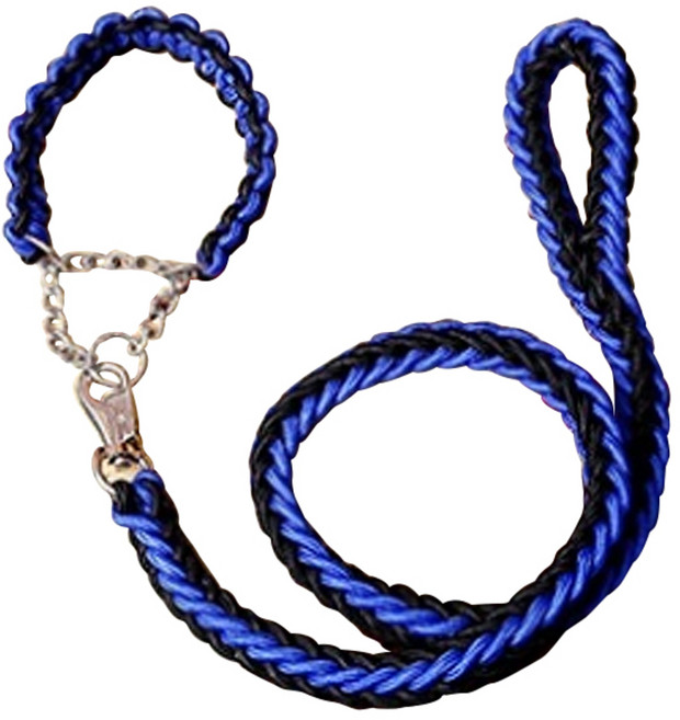 블럭마트 대형견 로프목줄세트, 색상번호7, 1세트