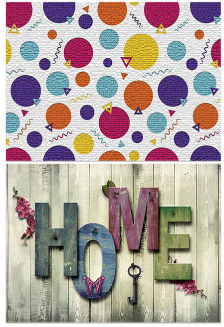 로엠디자인 실리콘 식탁매트 2p 꼬물이와땡글이 + 홈, 혼합 색상, 385 x 285 mm, 1개