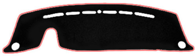 블랙라벨 논슬립 대쉬보드커버 기아, 스포티지R(일반형), 블랙 + 핑크