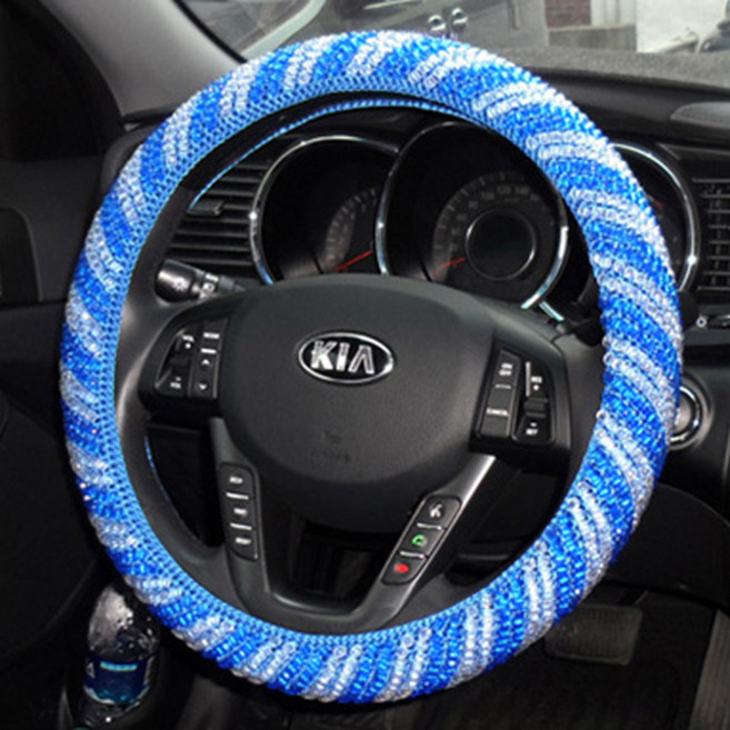 유비코리아 꼼빠니스 크리스탈 핸들커버, 블루줄무늬