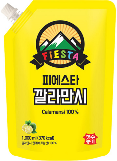 피에스타 깔라만시 과채주스, 1L, 1개