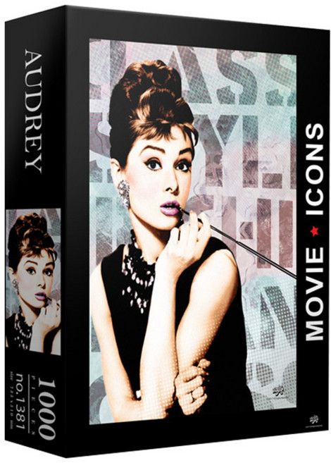 퍼즐라이프 직소퍼즐 PL1381, 1000피스, 오드리 헵번1, 1000피스, 1개