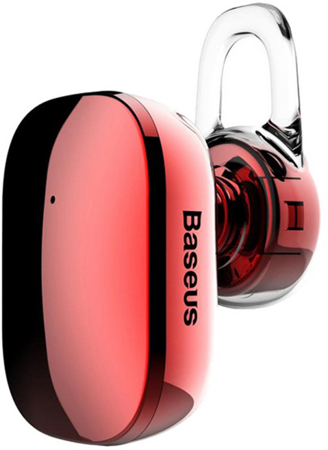 베이스어스 엔콕 블루투스 이어폰, A02, 레드