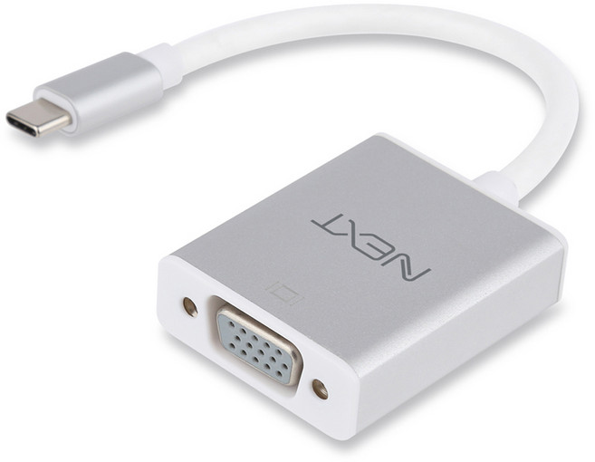 넥스트유 Type C to VGA 미러링 컨버터, NEXT-2232TCV, 1개
