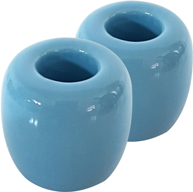 심플 도자기 칫솔꽂이, 블루, 2개