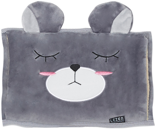 르젠 충전식 온수 찜질기, LZHB-100, GRAY