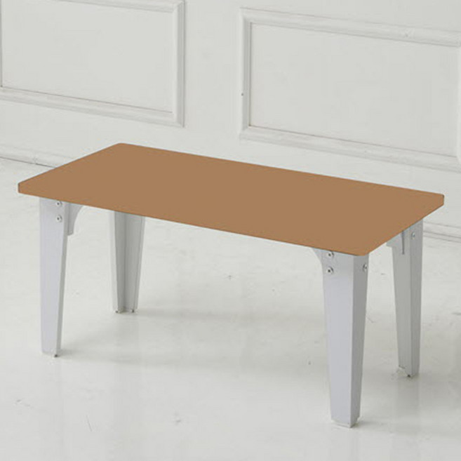 제우스가구 DIY 800 x 400 좌식책상, 내추럴