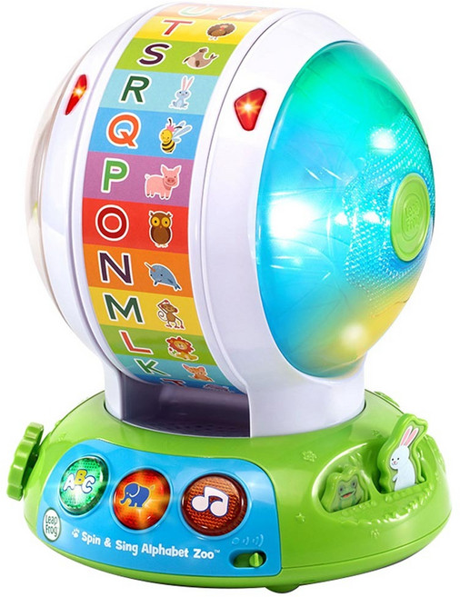 립프로그 알파벳 주 볼 기타촉감각완구, 혼합색상, 1세트