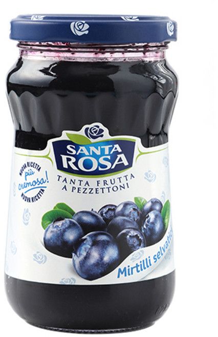 발소이아 산타로사 블루베리잼, 350g, 1개