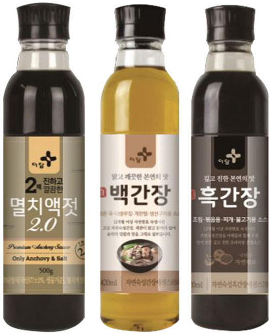 더담 엄마의 손맛 간장 세트, 1세트