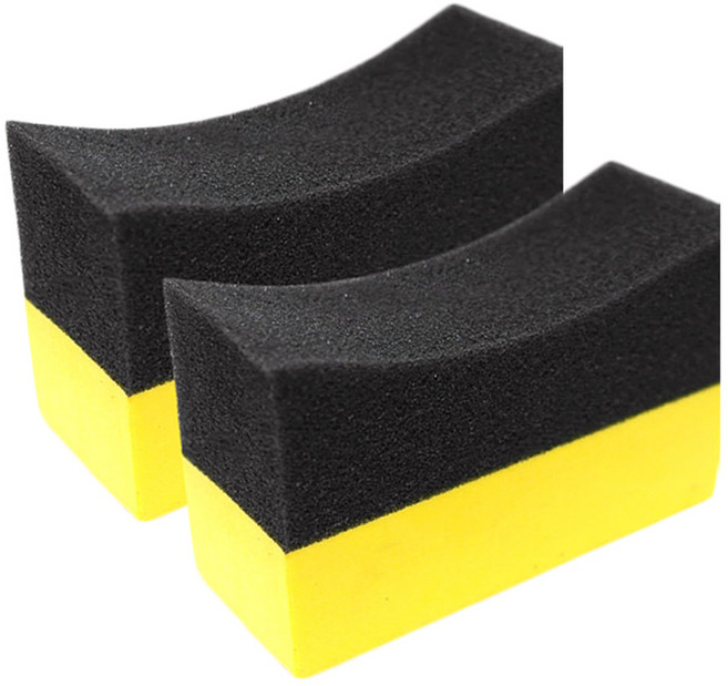 모나코올리브 샤이닝 타이어 코팅패드, 2개