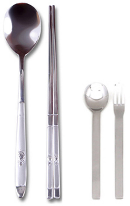 라온누리 장수거북이 10인조 수저세트, 1세트, 스푼 10p + 젓가락 10p + 티스푼 5p + 티포크 5p