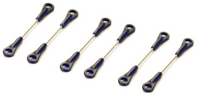 Thunder Tiger ATPV1535 Fixed Length Insert Molded Linkage 74.5mm G4 RC부품, 혼합 색상, 1개