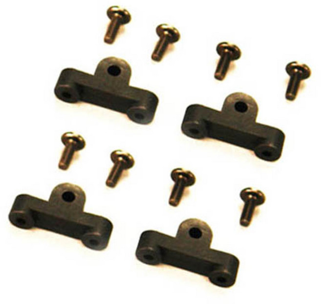 Thunder Tiger ATPV1569 Front Skid Bracket Raptor G4 E720 RC부품 2세트, 혼합 색상