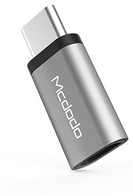 맥도도 MC OTG 5핀 to C타입 변환 젠더 실버, 1개