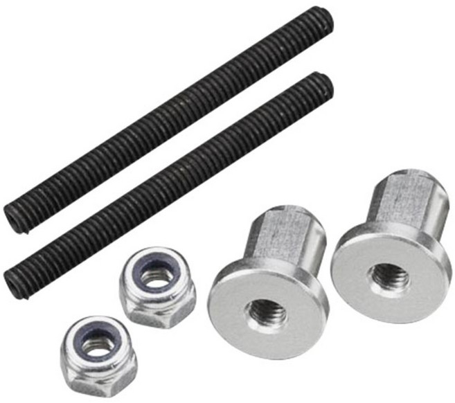 ThunderTiger ATPV1313-1 Arm Collar X50 6p, 혼합 색상