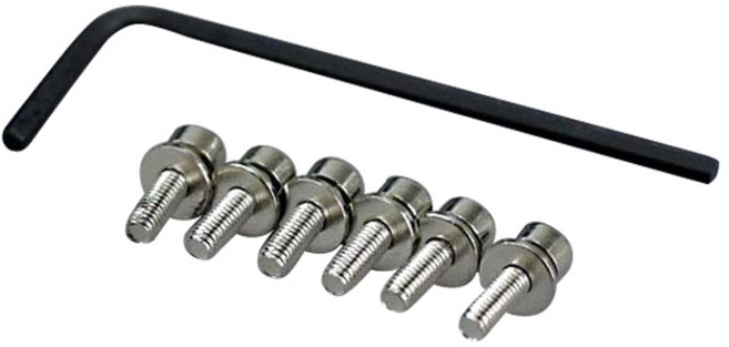 Traxxasr AX3159 Screws 3 x 10 mm caphead machine hex drivep 6p + lockwashers 6p + hex wrench, 혼합 색상, 1개