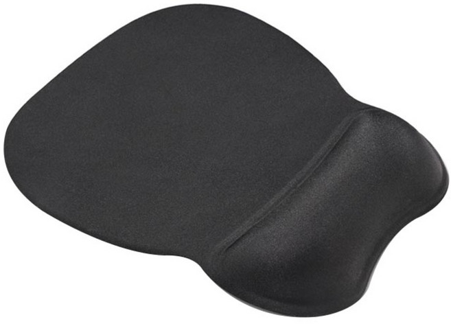 엑토 메모리폼 마우스패드 MP-33, 블랙, 1개