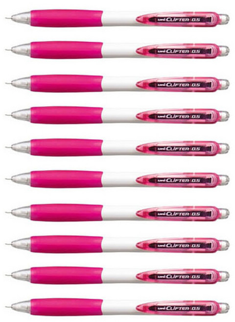 유니볼 미쯔비시 클리프터 샤프 M5-118 핑크, 0.05mm, 10개