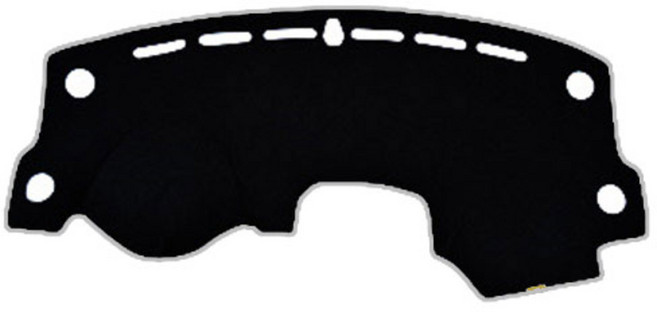 블랙라벨 펠트 라텍스 논슬립 대쉬보드커버 기아, 올뉴모닝 11~15년(상단매립형), 블랙 + 멜란지