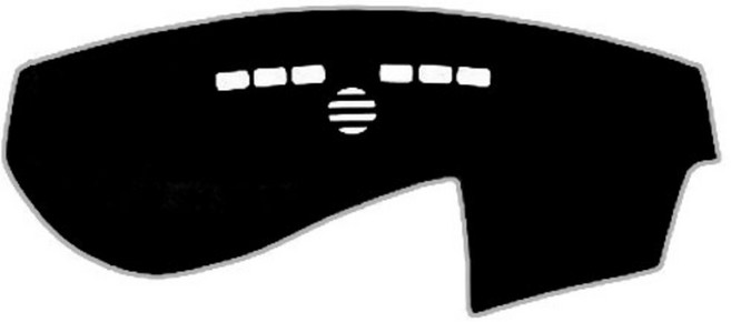 블랙라벨 펠트 라텍스 논슬립 대쉬보드커버 삼성, 올뉴SM7 12~15년(센터 유), 블랙 + 멜란지