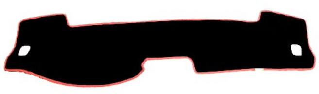 블랙라벨 논슬립 대쉬보드커버 펠트 라텍스 삼성, SM5 구형 ~04년, 블랙 + 오렌지