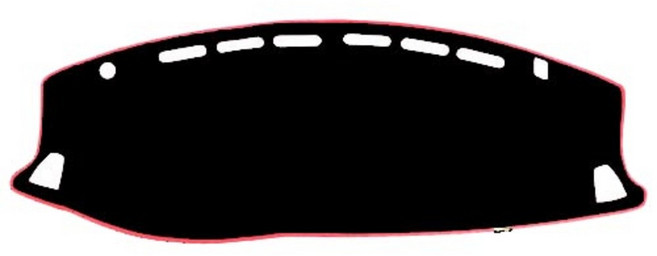 블랙라벨 논슬립 대쉬보드커버 펠트 라텍스 삼성, SM7 뉴아트(센터 무), 블랙 + 오렌지