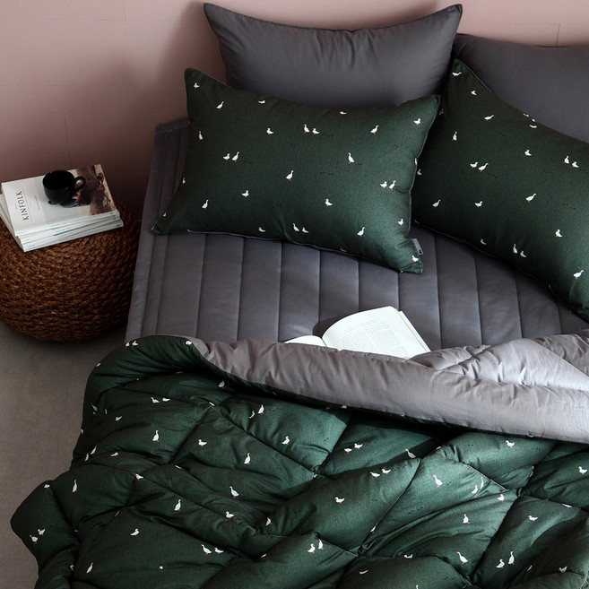 타카타카 프리미엄 나노화이바 차렵이불 세트