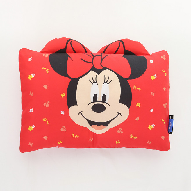 디즈니 짱구베개 커버 + 마이크로화이버 베갯솜, Minnie, 1개