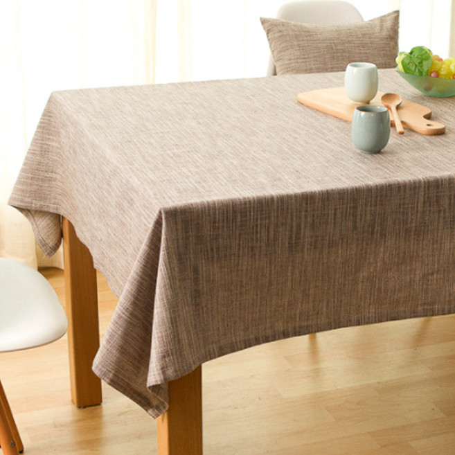 이코디 심플 라이트 테이블 보, 브라운, 130 x 250 cm