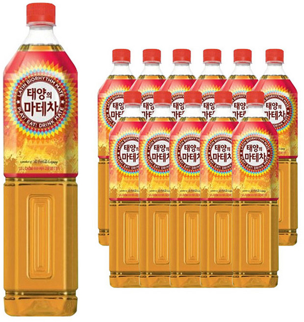 코카콜라 태양의 마테차, 1.5L, 12개