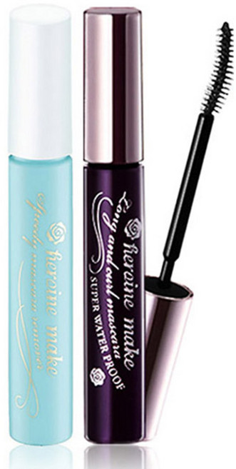 키스미 히로인 메이크 슈퍼 워터프루프 롱앤컬 마스카라 + 스피디 마스카라 리무버, 1개, 마스카라 + 리무버