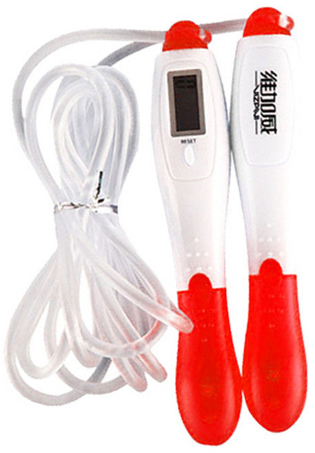 엑스피디 원버튼 카운터 줄넘기 288, 레드