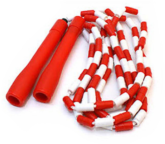 구슬 줄넘기, 레드 + 화이트, 1개