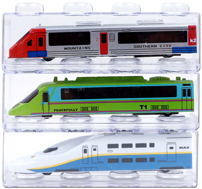 오즈토이 테라익스프레스 풀백 미니기차 3종세트, D세트, 1개