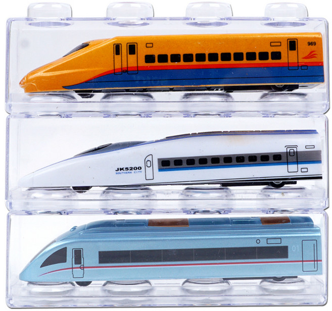 오즈토이 테라익스프레스 풀백 미니기차 3종세트, B세트, 1개