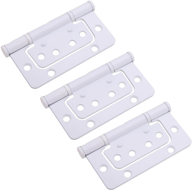 방문용 4인치 이지경첩 화이트, 3개