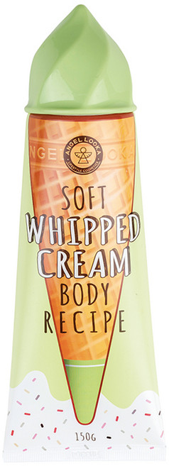 엔젤루카 소프트휩드크림 바디레시피 그린그레이프향, 150g, 1개