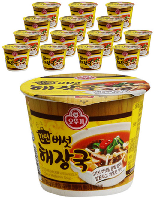 OTOKI 不倒翁 即食香菇醒酒杯湯, 9g, 15入