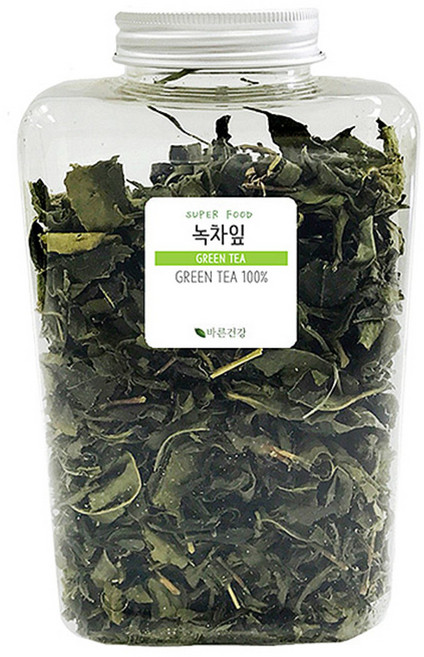 바른건강 국내산 녹차잎, 1개, 100g