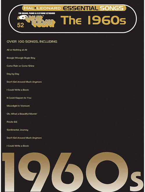 Essential Songs - the 1960s: E-z Play Today, Hal Leonard Corp