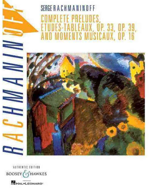 Complete Preludes Etudes Tableaux Op. 33 Op. 39 And Moments Musicaux Op. 16, Boosey & Hawkes