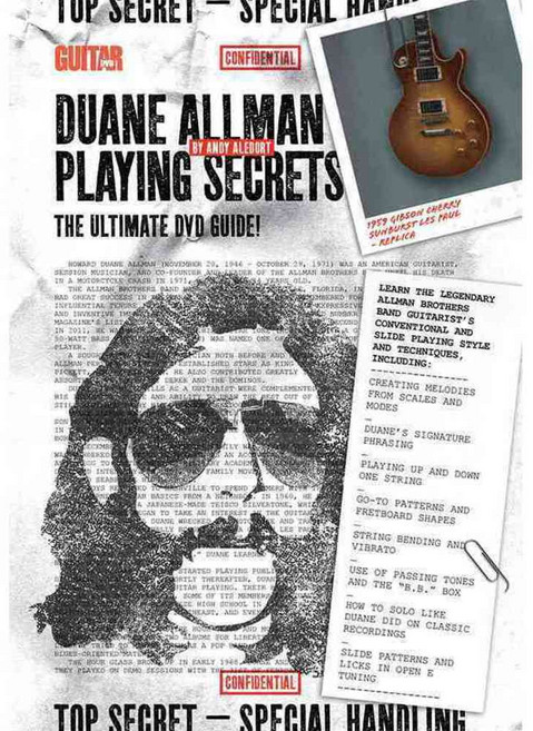 Duane Allman Playing Secrets: The Ultimate DVD Guide, Alfred Pub Co