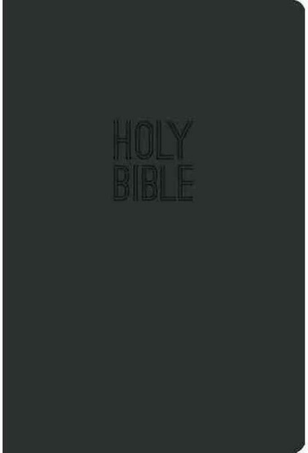Holy Bible: King James Version Black Leathersoft Personal Size Giant Print Reference Edition, Nelson Bibles