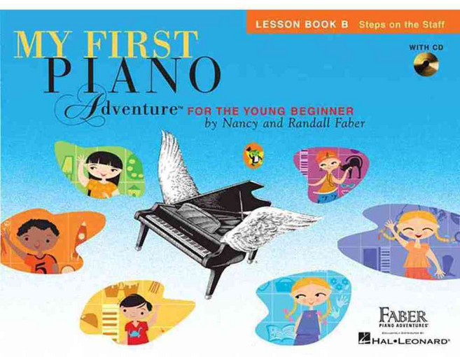 My First Piano Adventure: Lesson Book B With Cd, Faber Piano Adventures
