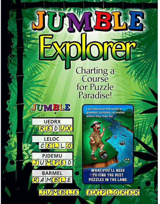 Jumble Explorer: Charting a Course for Puzzle Paradise!, Triumph Books