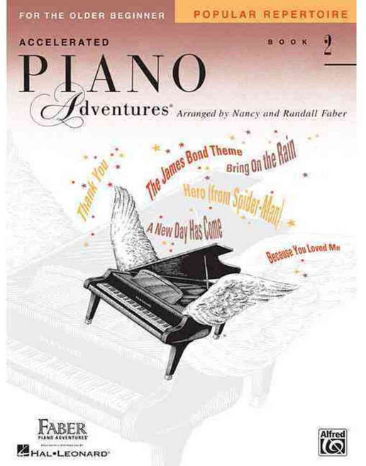 Accelerated Piano Adventures for the Older Beginner: Repertoire, Faber Piano Adventures
