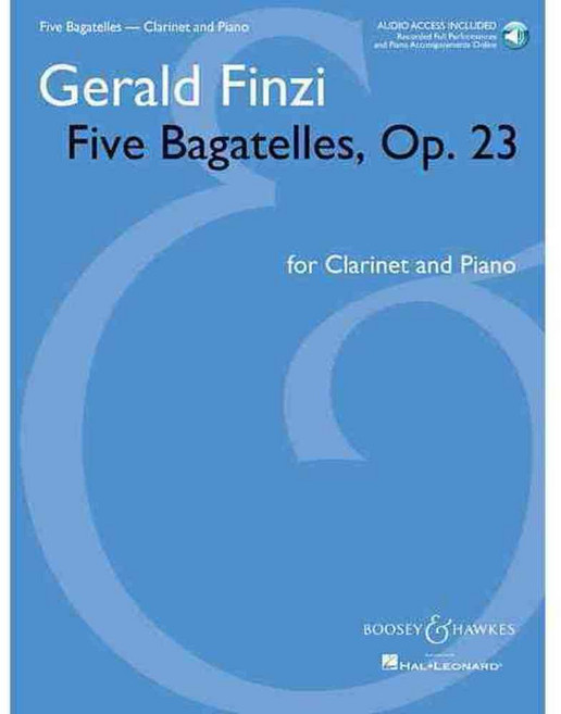 Gerald Finzi - Five Bagatelles Op. 23: For Clarinet and Piano, Boosey & Hawkes