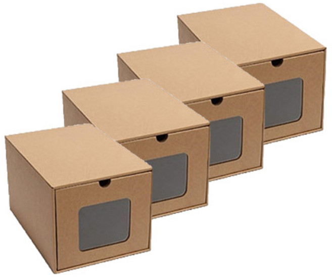 디홀릭 종이 신발 정리함, 혼합색상, 4개